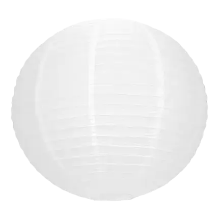 Witte Japanse lantaarn 35cm