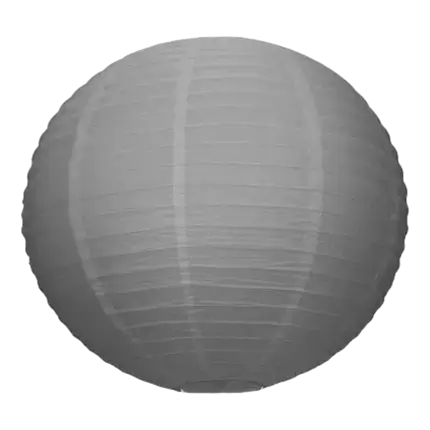 Grijze Japanse lantaarn 35cm