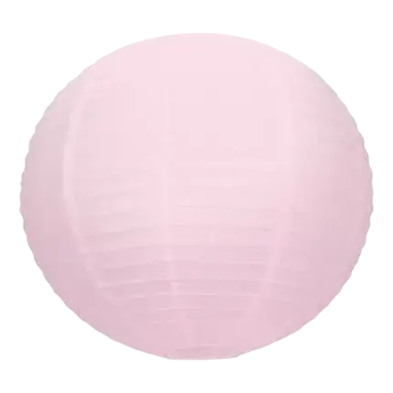 Japanse lantaarn lichtroze 35cm