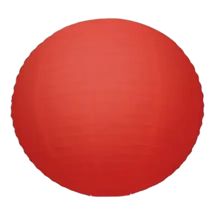 Rode Japanse lantaarn 35cm