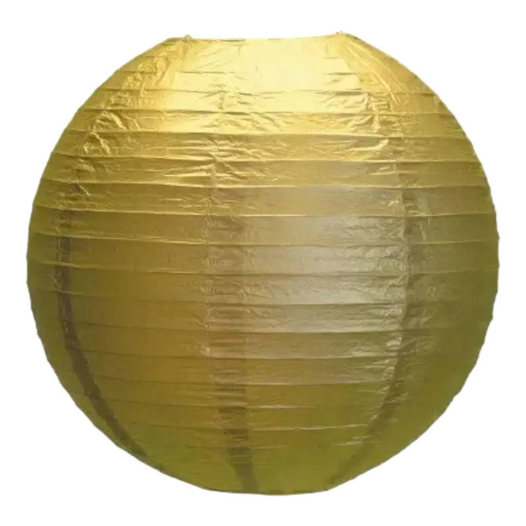 Japanse Lantaarn Goud 35cm