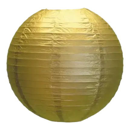 Japanse Lantaarn Goud 35cm
