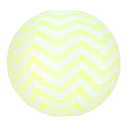 Japanse Lantaarn Visgraat Geel 35cm