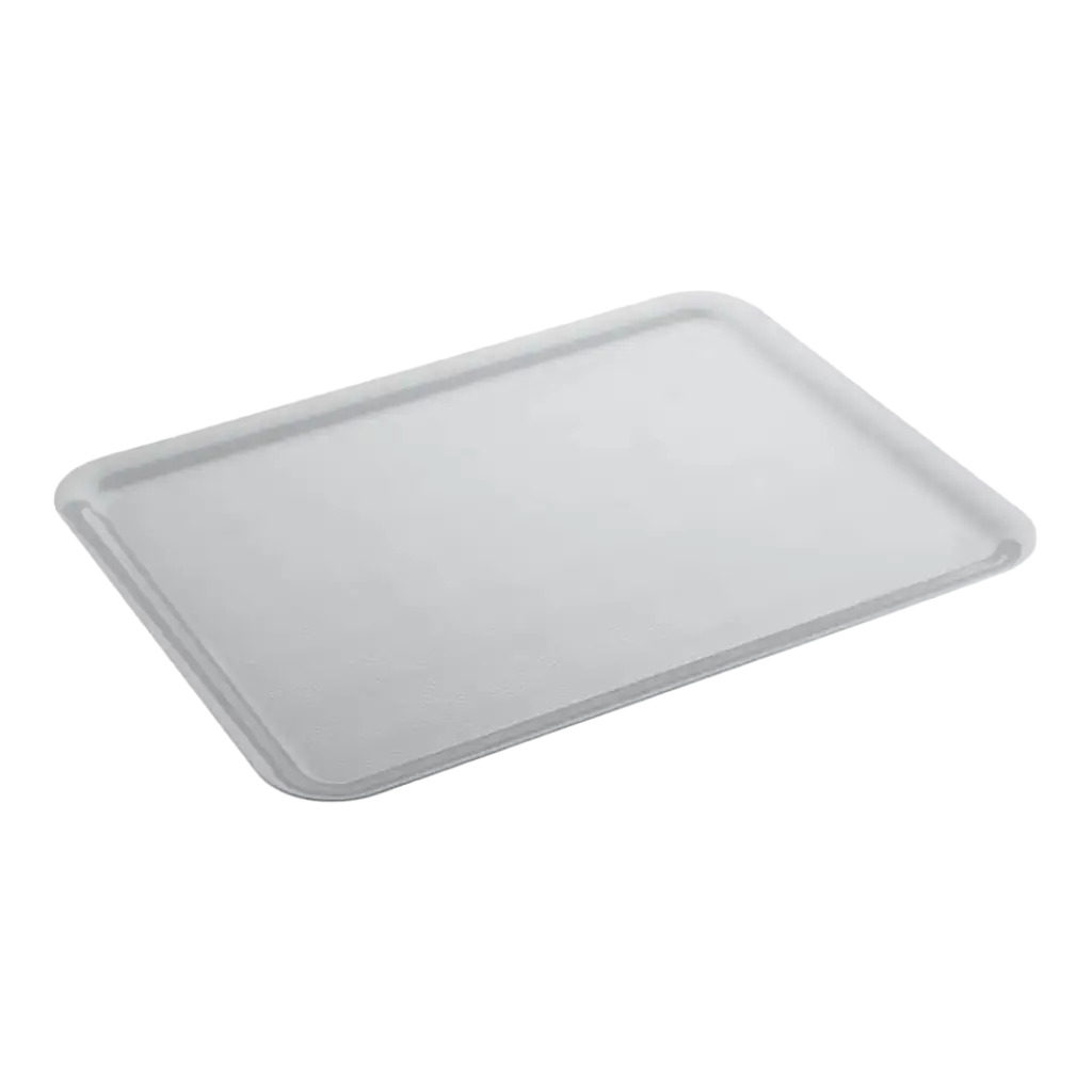 Witte rechthoekige plastic bak 50x37cm