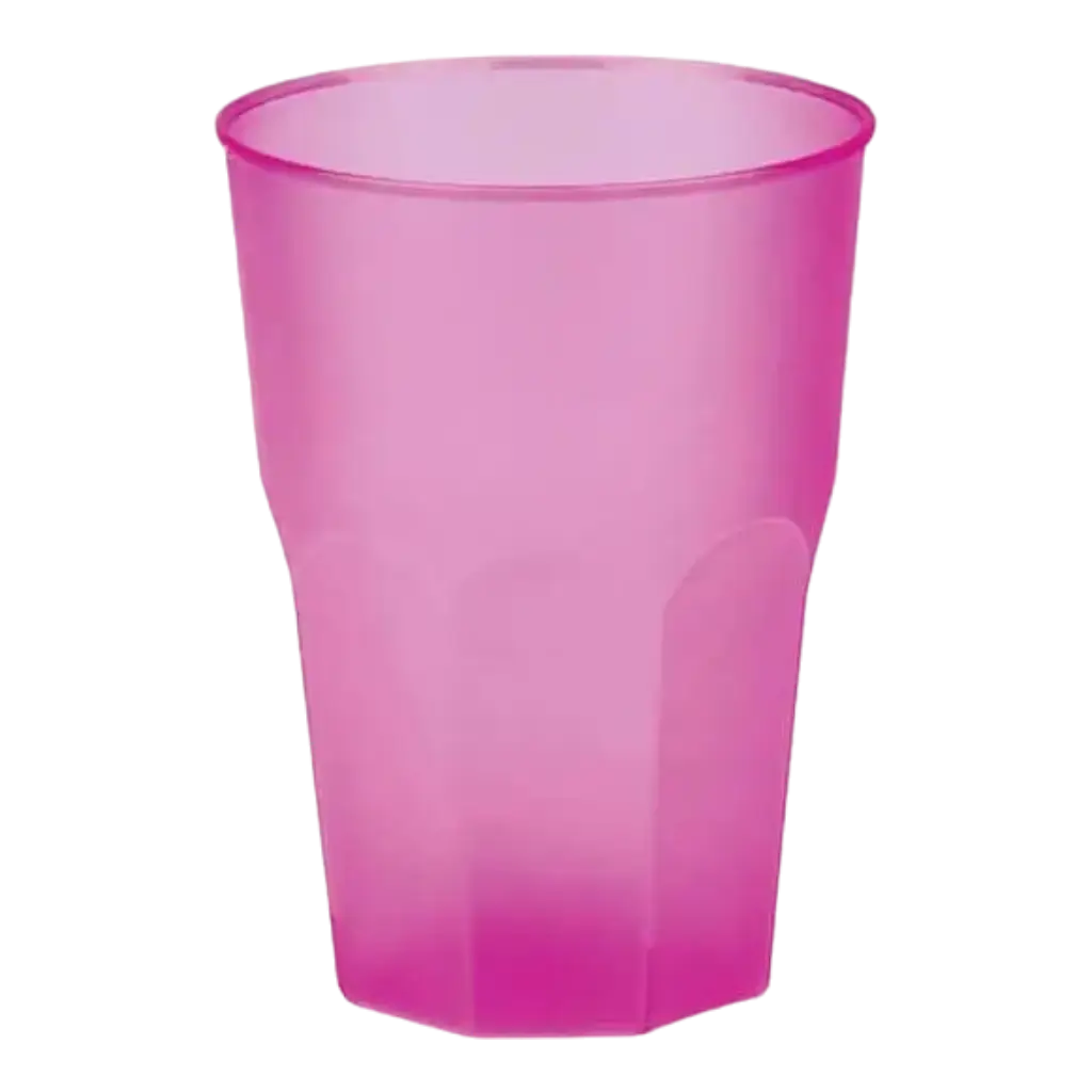 Cocktailglas roze fuchsia 35cl (Set van 20)