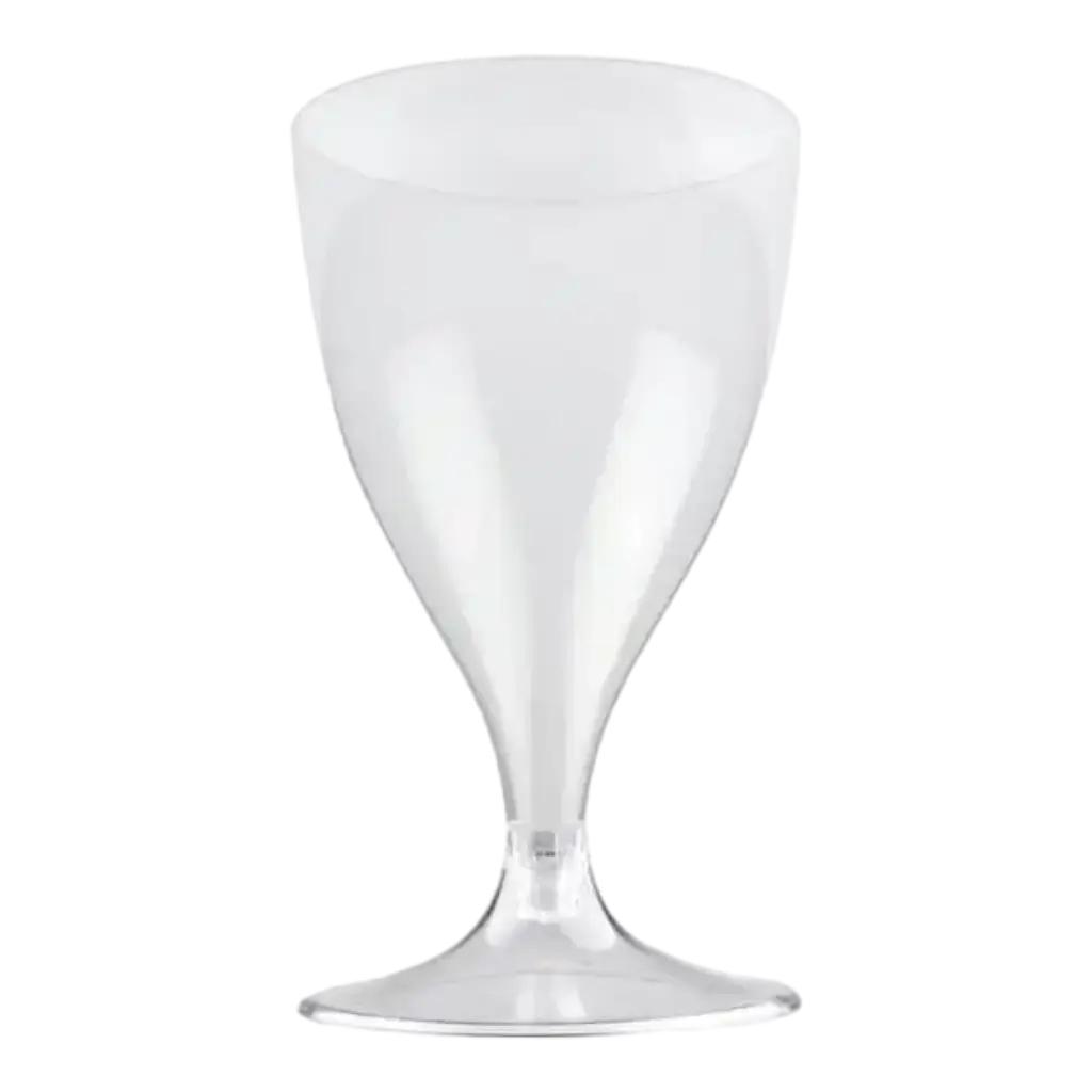 20cl helder plastic wijnglas - Set van 20