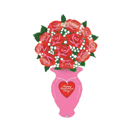 Gelukkige Valentijnsdag Reuze Heliumballon 152cm