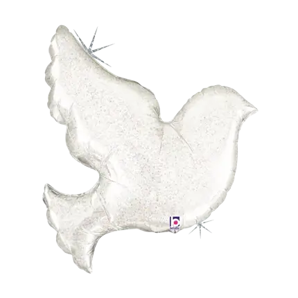 Helium Duif Ballon 86cm