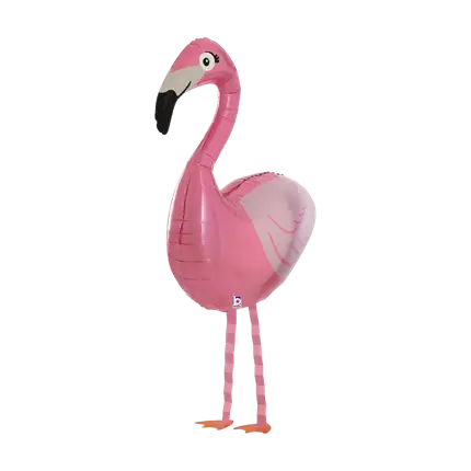 Reuze roze flamingo ballon 99cm