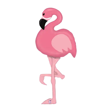 Reuze roze flamingo ballon 152cm