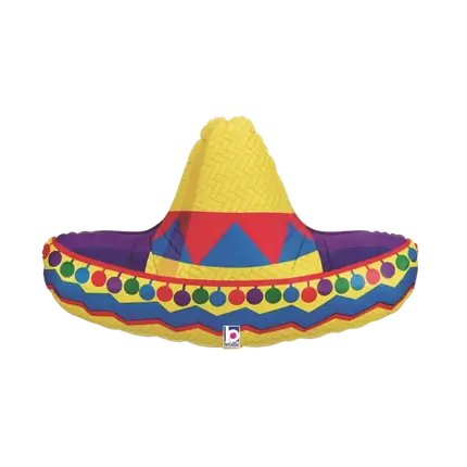 Ballonhoed Sombrero 86cm