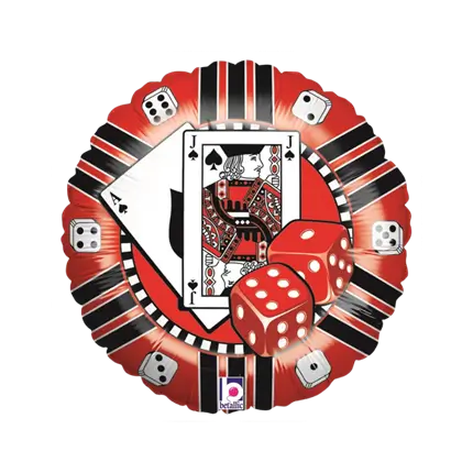 Casino ballon ø45cm
