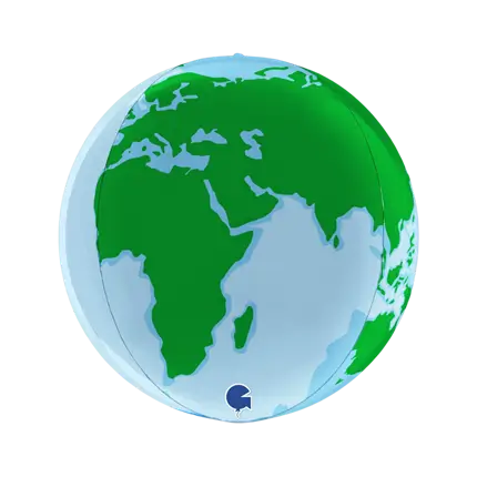 4D Planeet Aarde ballon ø38cm