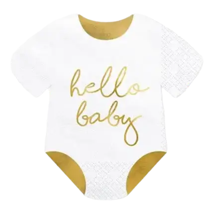 Hallo Baby papieren handdoek