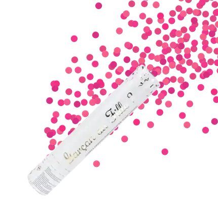 Gender Reveal Roze confetti kanon