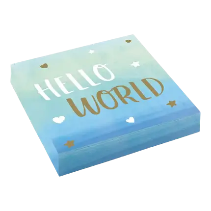 Oh Baby Boy papieren handdoekjes (set van 16)