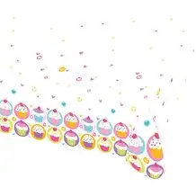 Tafelkleed Met Cupcake Patroon 120x180cm