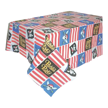 Tafelkleed Piratenverjaardag 137x243cm