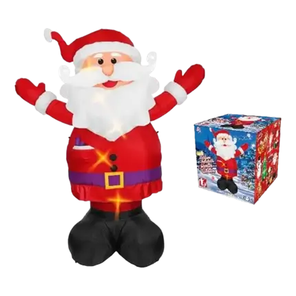 Giant opblaasbare kerstman 3 meter