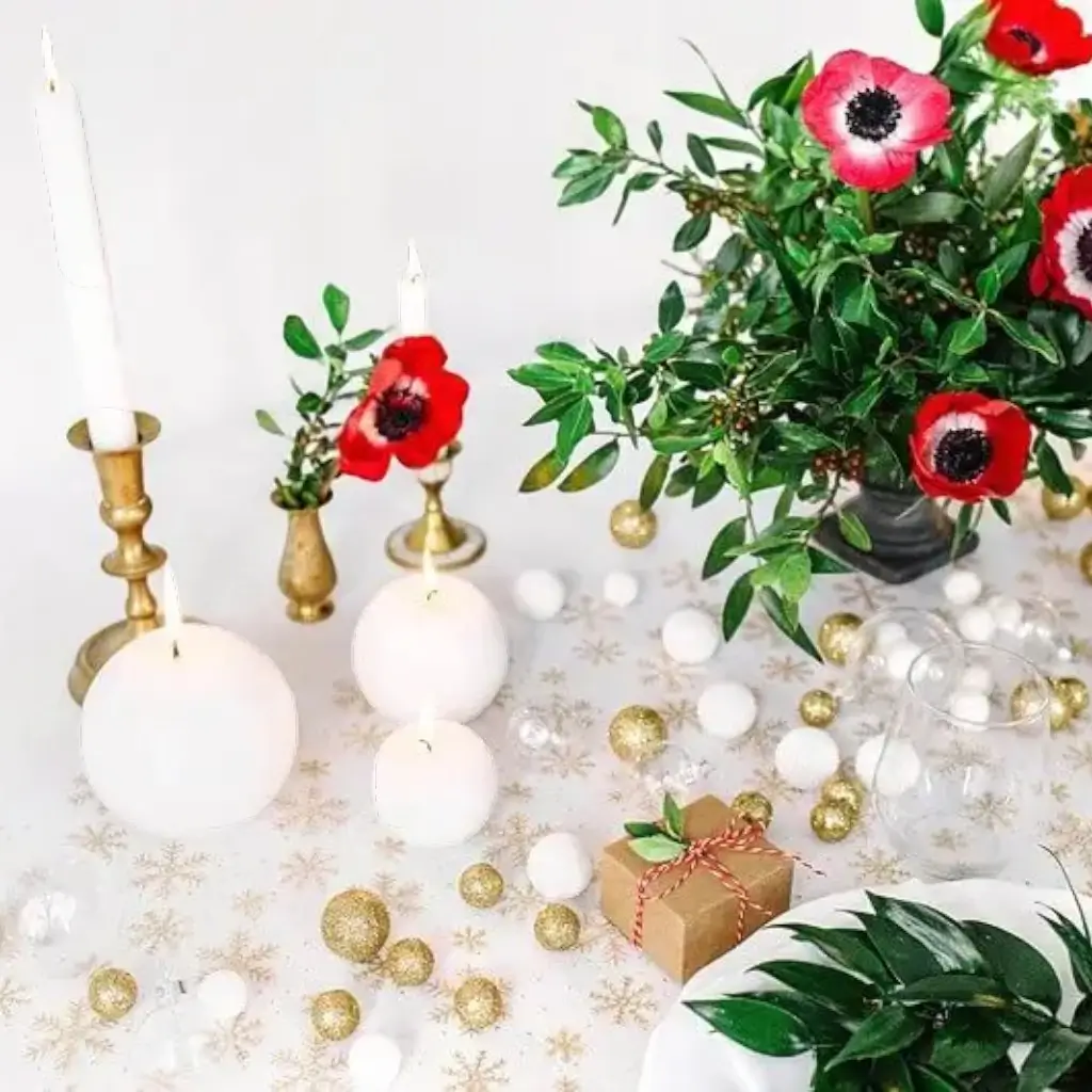 Ronde kaars wit mat ø 8cm