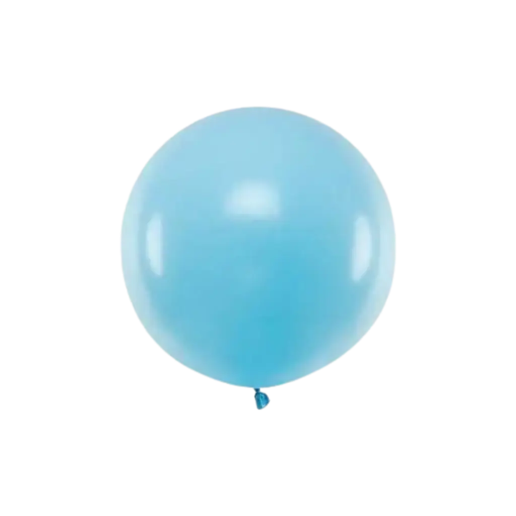 Ronde ballon Lichtblauw Pastel ø60cm