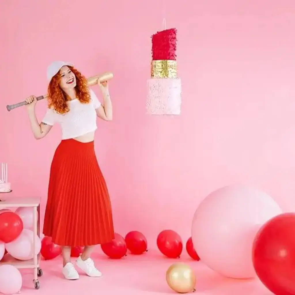 Reuze ronde ballon Licht Roze Pastel ø100cm