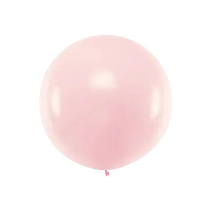 Reuze ronde ballon Licht Roze Pastel ø100cm