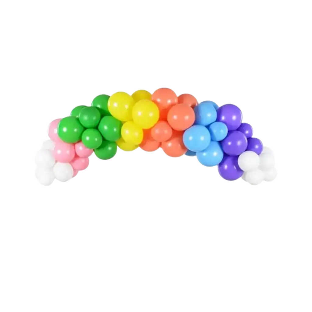 Regenboog ballonboog
