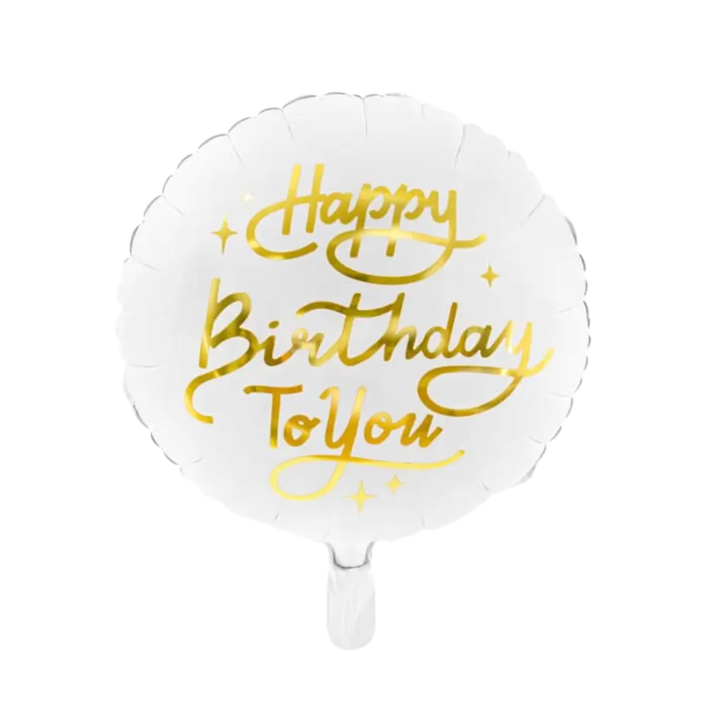 Happy Birthday to You ballon ø35cm
