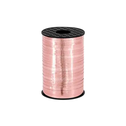 Metallic lint roze goud 225 meter