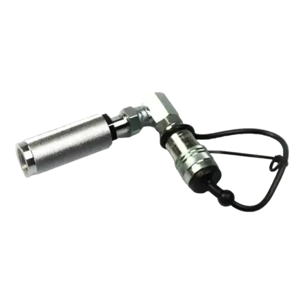 90 graden CO2 cilinderaansluiting