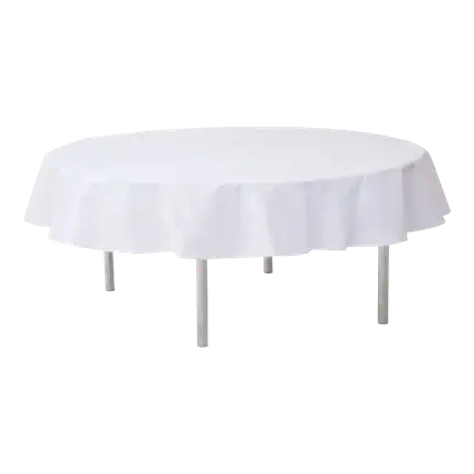 Rond wit non-woven tafelkleed ø240cm