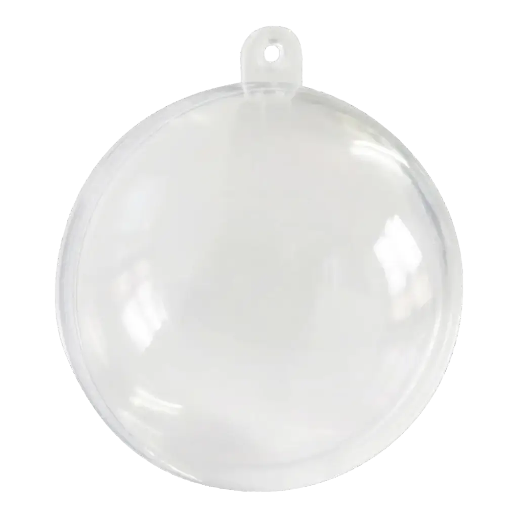 Transparante bal ø8cm (Set van 20)