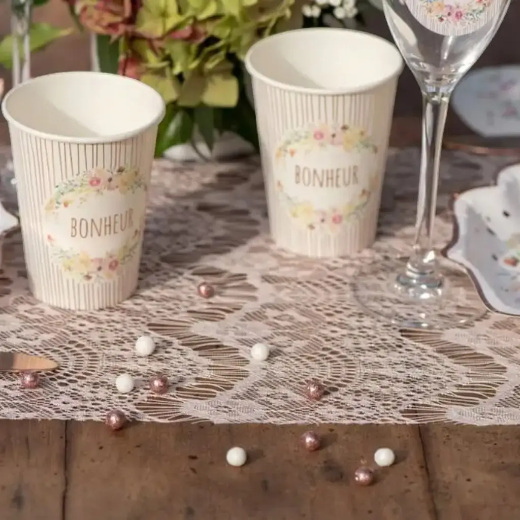 Mini witte iriserende glitterbal ø 1cm (set van 50)