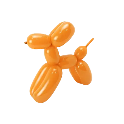 Set van 30 Pastel modelleerballonnen + Pomp