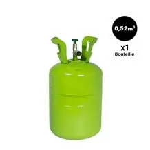 Wegwerp-heliumcilinder 0,52m3 voor 62 ballonnen