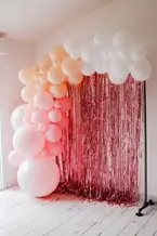 Babyshower Roze Ballonboog