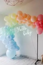 Pastel ballonboog