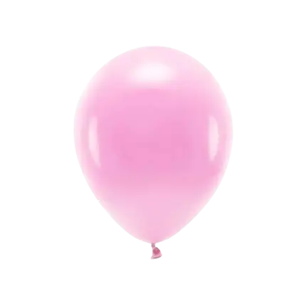 Set van 10 biologisch afbreekbare ballonnen Licht Roze