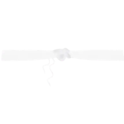 Witte Roos Organza Slinger (Set van 2)