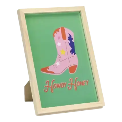 Natuurlijk houten fotolijst