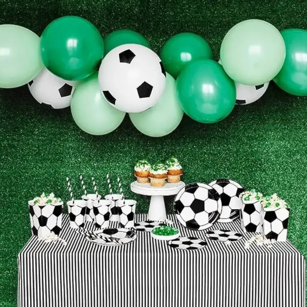 Voetbal thema verjaardag decoratie kit
