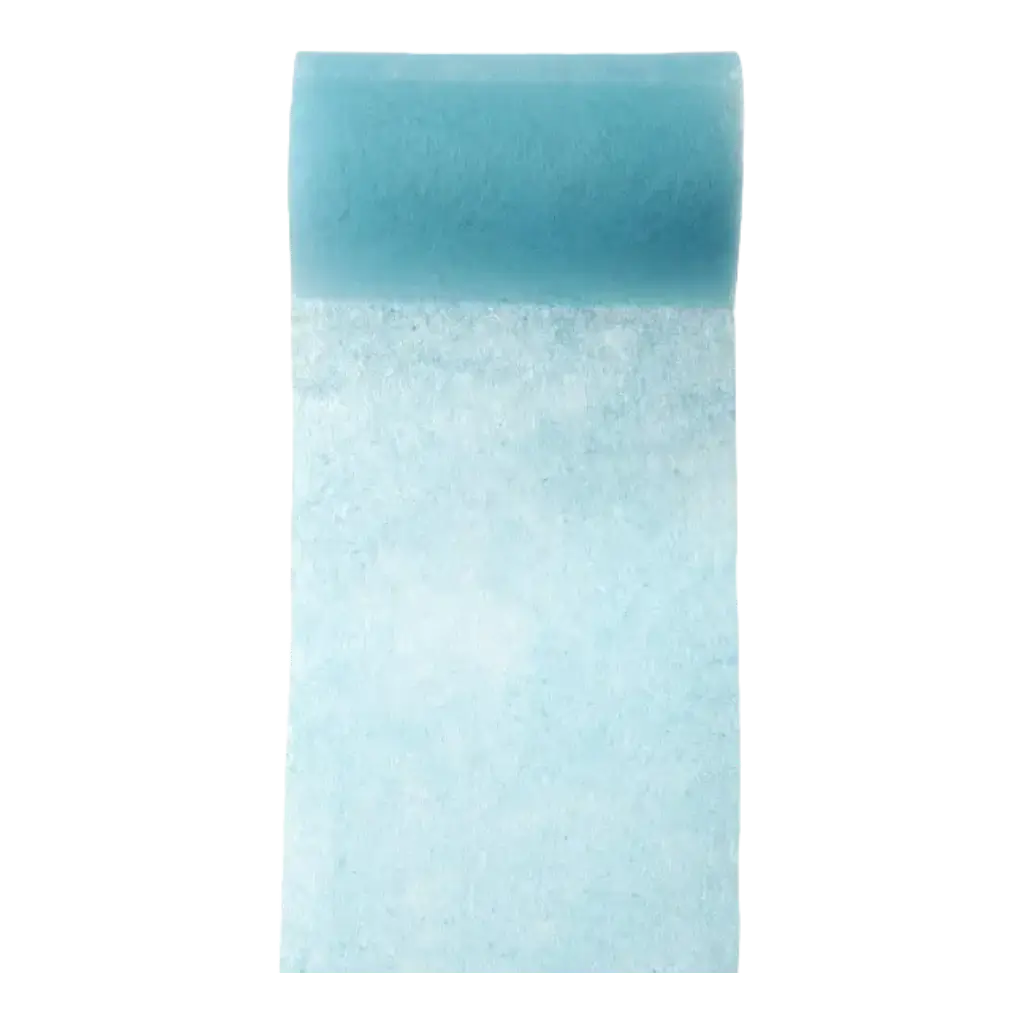 Turquoise Niet-geweven Lint - 10m*10cm