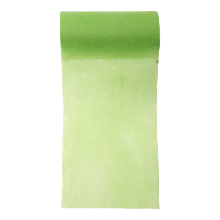 Niet-geweven tape effen groen - 10m*10cm