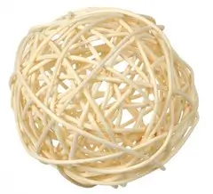 Assortiment Ivory ROTIN ballen - 10 stuks / 3 maten