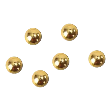 GOUDEN METALLIC REGENPARELS - PARTIJ VAN 300