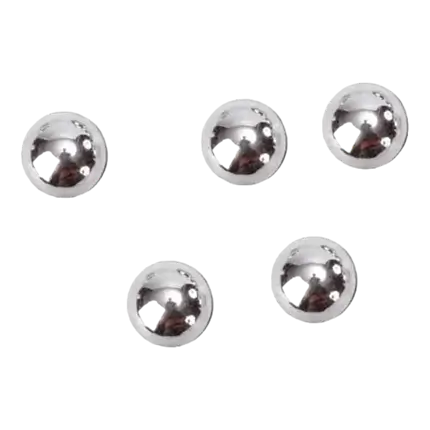 REGENPARELS ZILVER METALLIC - PARTIJ VAN 300