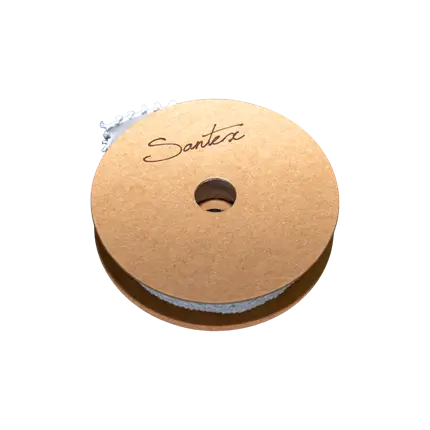 Wit kanten lint - zelfklevend 3m