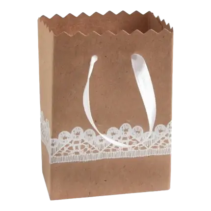 Kraft Lace Box - Set van 6