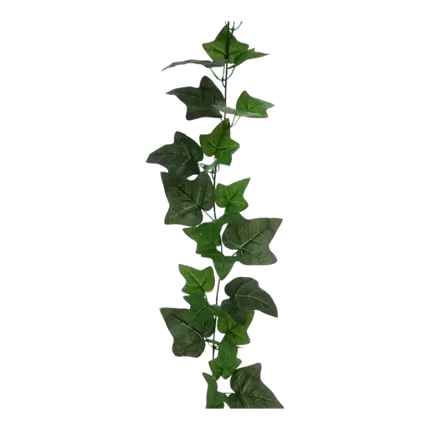 Klimop slinger in groene stof - 2m20